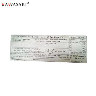 Первоначальный дизельный полный Assy двигателя 1104C-44T в мотор двигателя Kins 1104C для 3054C C4.4 74.5Kw