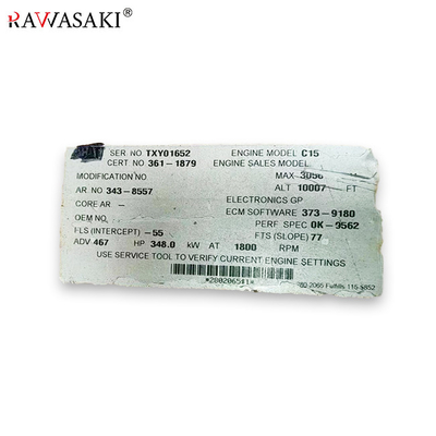 Assy двигателя мотора экскаватора ASSY 2888156 ДВИГАТЕЛЯ C15 для двигателя гусеницы C15