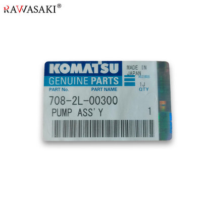 Насос гидронасоса 708-2L-00300 экскаватора экскаватора PC200-7 KOMATSU главный